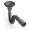 Donau Çöpmak Evye Sifonu Metal Vidalı Flex Gövde Ø 40-50 mm DONAU 331-300