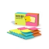 Dönüşümlü Renklerde 100 Adet Pop-up Not Kağıdı, 12 Pad