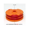 Duble Helix Spiral Burgulu Yedek Misina, 1.65 mm Kalınlık, 5 Metre