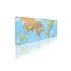 Dünya Haritası Desenli Oyun Klavye Mouse Pad - 70x30 cm