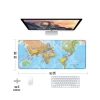 Dünya Haritası Desenli Oyun Klavye Mouse Pad - 70x30 cm