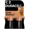 Duracell Alkalin C Pil, 1,5V, LR14/MN1400 2’li paket
