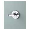 Duş ve Banyo Aksesuarları için Krom Bornoz Askısı, Hızlı Montaj