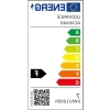 E27 Soketli 7.5W Kırık Beyaz Işık Ampul, Enerji Verimliliği Sınıfı D