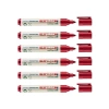 EDDING Ecoline Red 1,5-3 mm, 6lı Set Kalıcı Markör 21
