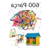 Eğitici 600 Parça Yapboz Puzzle, Zeka Gelişim Oyuncağı