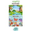 Eğitici Ahşap Puzzle Seti, 6 Parça Renkli Tasarım (13x17 cm)