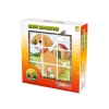 Eğitici Çiftlik Hayvanları 3D Puzzle - 9 Küp ve 6 Yapboz