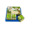 Eğitici Çiftlik Hayvanları 3D Puzzle - 9 Küp ve 6 Yapboz