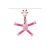 Eğitici Vantuzlu Zürafa Teleskobik Oyuncak, Pembe Renk