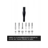 Einhell 66 Parça Hassas Bits Seti (hassas uçlar, hassas lokmalar, tornavida ucu tutucusu, esnek 150 mm uzatma, uzatma adaptörü ile) - 49115030