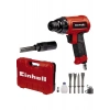 Einhell Havalı Pnömatik Kırıcı TC-PC 45 Set (Taş ve metal için, 4 parçalı 120 mm keski seti, iğneli pas sökücü başlık, boş yağ şişesi, tapa nipeli dahil) - 4139045