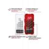 Einhell S-CASE 10 Parçalı Ahşap Matkap Ucu Seti (Çift Spiral, Haddelenmiş C45 Takım Çeliğinden Yapılmış, E 6.3 Sap, 3 Noktalı Taşlanmış Bağlantı, Merkezleme Ucu Dahil Saklama Kutusu)
