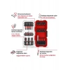 Einhell S-CASE 28 Parça Darbeye Dayanıklı Bits Uç Seti (25 Mm Uçlar, 50 Mm Uçlar, 60 Mm Uç Tutucu, Lokmalar Dahil Saklama Kutusu)
