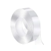 Ekstra Güçlü Çift Taraflı Yapışkan Bant, Şeffaf ve İz Bırakmaz, 3 Metre