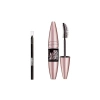 Ekstra Siyah 9.5 ml Maskara ve Mini Eyeliner ile Makyaj Seti