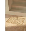 El Yapımı Örgü Jüt Kapı Paspası, 65x45 cm, Lüks Tasarım