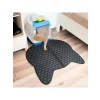 Elekli Kedi Kumu Paspası, Yıkanabilir, 70x75 cm