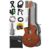 Elektro Akustik Gitar Seti - Amfi, Gigbag, Tuner, Askı, Capo, Jak Kablo Dahil