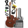 Elektro Akustik Gitar ve Bluetooth Amfili Set