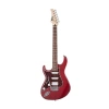 Elektro gitar, modern tasarım ve müzik performansı, açık gövde