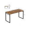 Endüstriyel Tasarımlı Ofis Masası, 140 x 60 cm Ölçülerinde