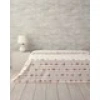 English Home Flower Line Çift Kişilik Pike Turuncu