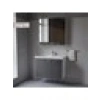 Era Çizgi 80 cm Antrasit Banyo Dolabı