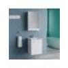 Era Wons Çizgi 50 cm Beyaz Mdf Banyo Dolabı Takımı