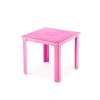 Ergonomik 50x50 cm Plastik Masa - Pembe