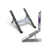 Ergonomik 6 Kademeli Alüminyum Laptop Standı Gri