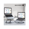 Ergonomik Dizüstü Bilgisayar Standı, Ayarlanabilir ve Katlanabilir