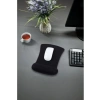 Ergonomik Kaymaz Mouse Pad, Bilek Destekli, Konforlu, Siyah