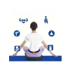 Ergonomik Memory Foam Oturma Minderi, Kuyruk Sokumu Desteği
