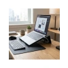 Ergonomik Soğutmalı Metal Laptop Yükseltici Standı, Siyah