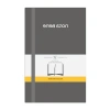Esnek Kapaklı Orta Boy Defter 13x21 cm - Gri