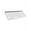 Everest KB-BT90 Beyaz/gri Bluetooth+ 2.4ghz Telefon Tablet Standlı Şarjlı Q Mac/win/android/ıos Uyum
