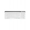 Everest KB-BT90 Beyaz/gri Bluetooth+ 2.4ghz Telefon Tablet Standlı Şarjlı Q Mac/win/android/ıos Uyum