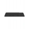 Everest KB-BT90 Siyah/gri Bluetooth+ 2.4ghz Telefon Tablet Standlı Şarjlı Q Mac/win/android/ıos Uyumlu Kablosuz Klavye