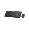 Everest KM-2620 Siyah USB Sessiz Switch Ince Kablosuz Q Multimedia Klavye + Mouse Set