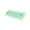 Everest KM-6285 Catty Mını Renkli Tuşlu Yeşil 2.4 Ghz + Bt Kablosuz Q Multimedia Klavye + Mouse Set