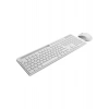 Everest KM-730 Beyaz Kablosuz Q Multimedia Klavye + Mouse Set