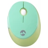 Everest ROUND KM-6282 Renkli Tuşlu Yeşil Kablosuz Q Multimedia Klavye + Mouse Set