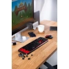 Everest Round KM-6282 Siyah Kırmızı Kablosuz QMultimedia Klavye + Mouse Set