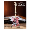 EVH Minature Guitars EVH Frankenstein Mini Replika Gitar Van Halen (EVH001), kırmızı ve beyaz, kırmızı/beyaz