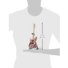 EVH Minature Guitars EVH Frankenstein Mini Replika Gitar Van Halen (EVH001), kırmızı ve beyaz, kırmızı/beyaz
