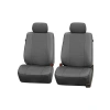 Evrensel Araba Koltuğu Kılıfı - Gri Suni Deri