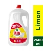 Fairy Süper Ekonomik Paket Sıvı Bulaşık Deterjanı 2600 ml Limon Kokulu