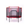 Fileli  Boy Trambolin 140 Cm Çap Kırmızı