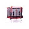 Fileli  Boy Trambolin 140 Cm Çap Kırmızı